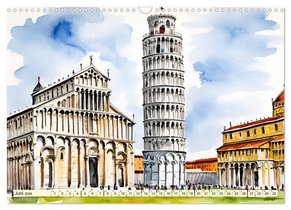 Produktbild: Italien - La dolce vita (Wandkalender 2026 DIN A3 quer), CALVENDO Monatskalender