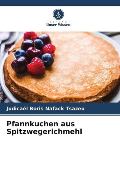 Produktbild: Pfannkuchen aus Spitzwegerichmehl