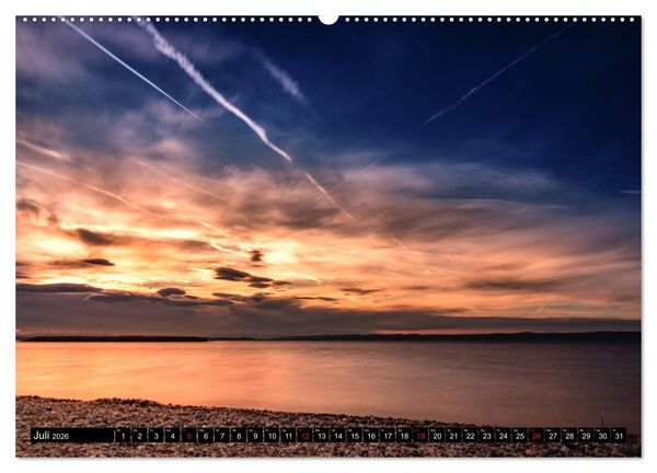 Produktbild: Der idyllische Neusiedlersee (hochwertiger Premium Wandkalender 2026 DIN A2 quer), Kunstdruck in Hochglanz