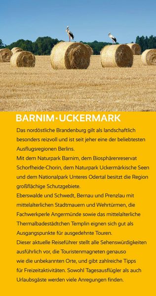 Produktbild: TRESCHER Reisef&uuml;hrer Barnim und Uckermark