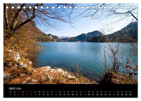 Produktbild: Farben der Natur (Tischkalender 2026 DIN A5 quer), CALVENDO Monatskalender