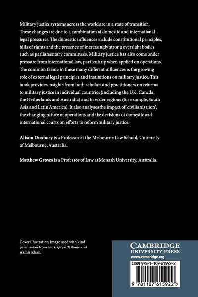 Produktbild: Military Justice in the Modern Age