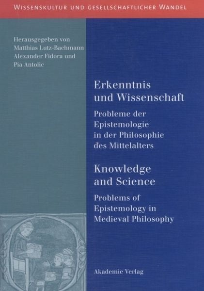 Produktbild: Erkenntnis und Wissenschaft/ Knowledge and Science
