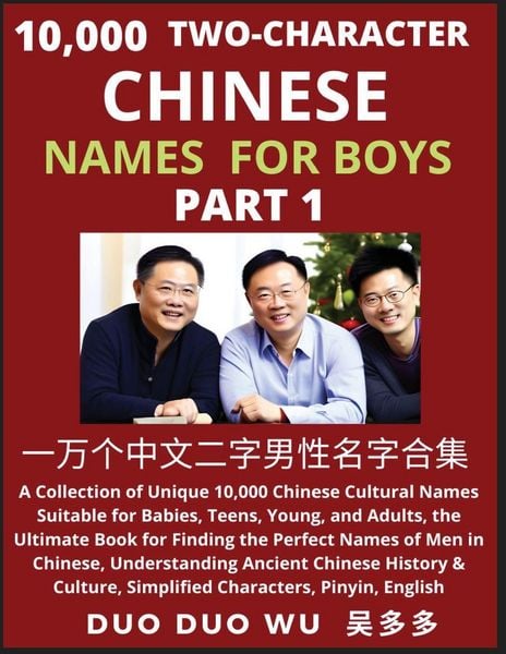 Produktbild: Learn Mandarin Chinese with Two-Character Chinese Names for Boys (Part 1)