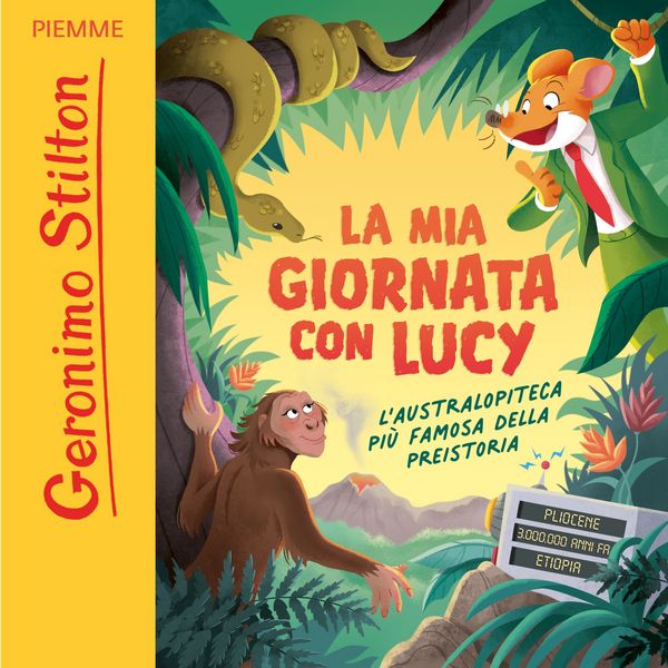 La mia giornata con Lucy. L'australopiteca più famosa della Preistoria - Geronimo Stilton, Audio, 9788858553428
