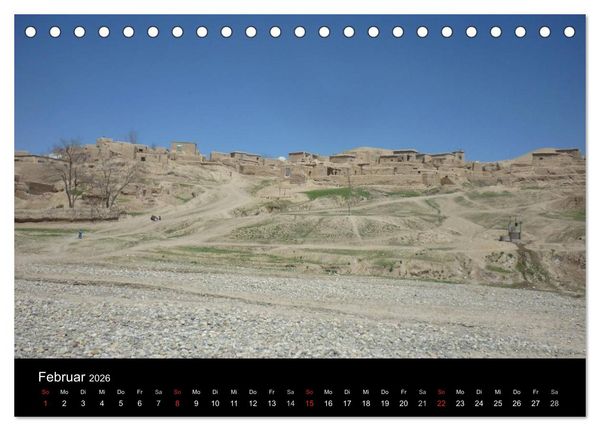 Produktbild: Afghanistan (Tischkalender 2026 DIN A5 quer), CALVENDO Monatskalender
