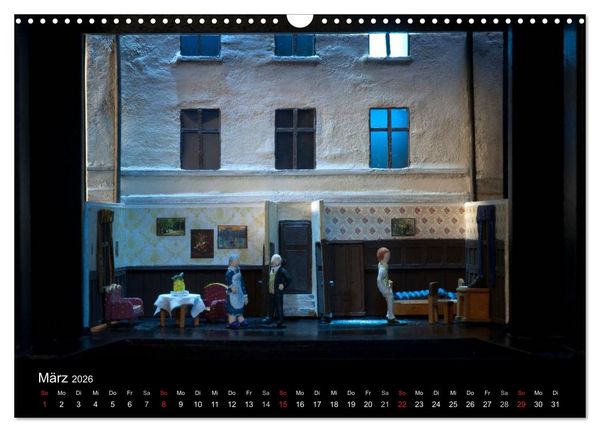 Produktbild: FASZINIERENDE THEATERR&Auml;UME (Wandkalender 2026 DIN A3 quer), CALVENDO Monatskalender