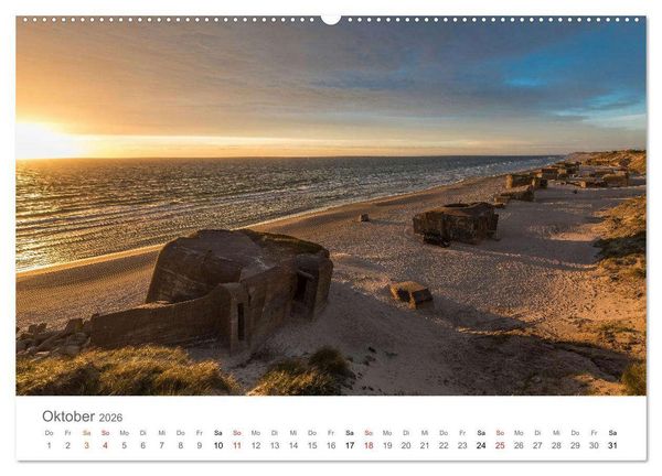 Produktbild: D&auml;nemark - Land im Licht (Wandkalender 2026 DIN A2 quer), CALVENDO Monatskalender
