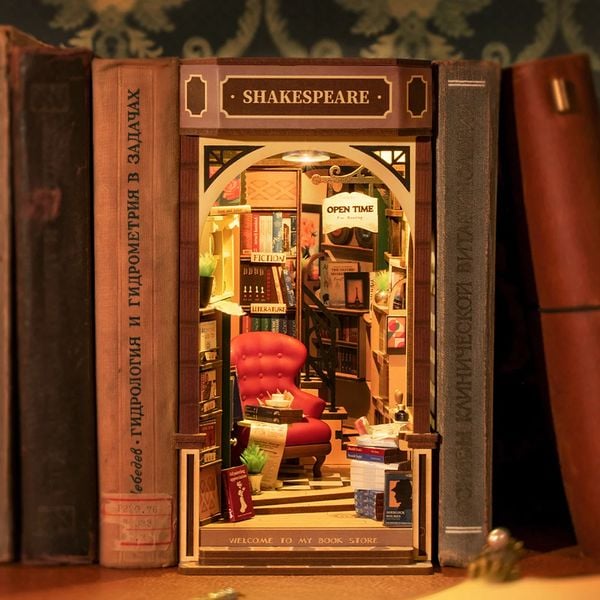 Produktbild: Book Nook DIY B&uuml;cherecke Bookstore (Shakespeare)