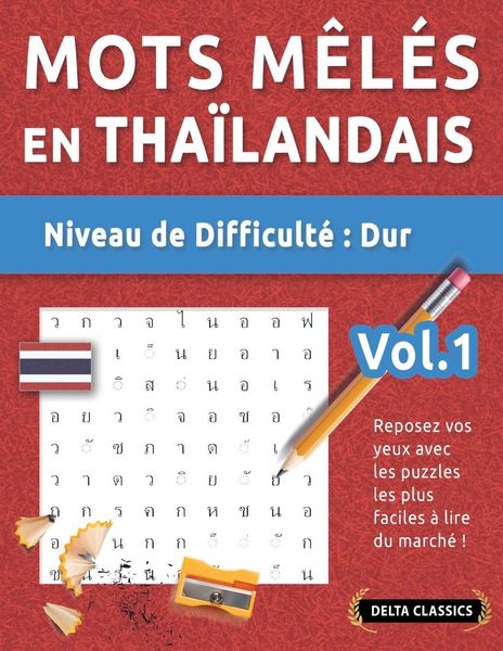 Produktbild: MOTS M&Ecirc;L&Eacute;S EN THA&Iuml;LANDAIS - NIVEAU DE DIFFICULT&Eacute;