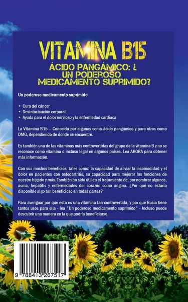 Produktbild: Vitamina B15 - &Aacute;cido Pang&aacute;mico: &iquest;Un poderoso medicamento suprimido?