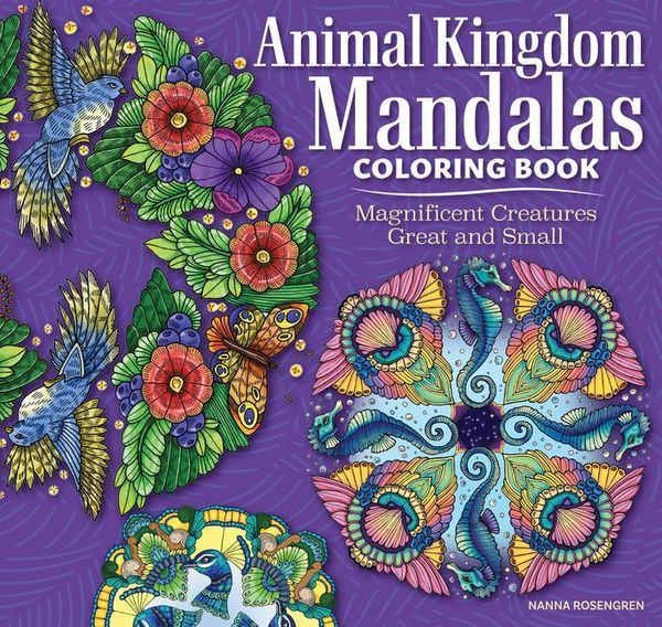 Produktbild: Animal Kingdom Mandalas Coloring Book