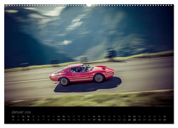 Produktbild: Abarth Racing (Wandkalender 2026 DIN A2 quer), CALVENDO Monatskalender