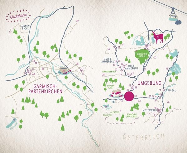 Produktbild: Gl&uuml;cksorte in und um Garmisch-Partenkirchen