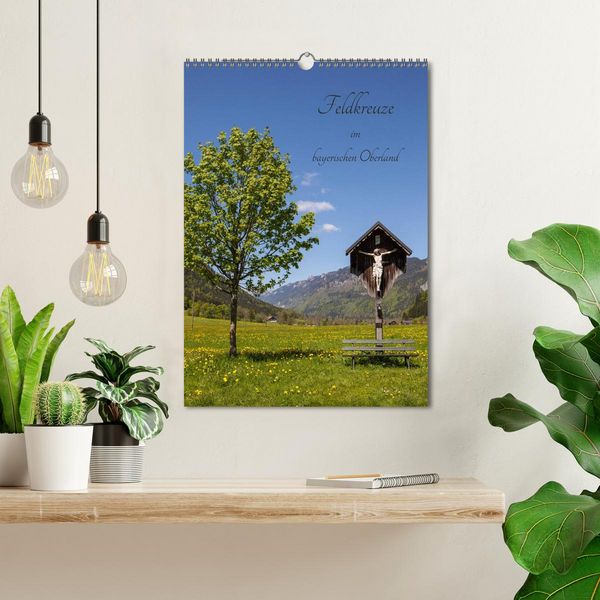 Produktbild: Feldkreuze im bayerischen Oberland (Wandkalender 2026 DIN A3 hoch), CALVENDO Monatskalender