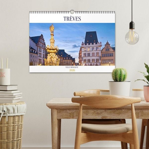 Produktbild: TR&Egrave;VES VILLE ROMAINE (Calendrier mural 2026 DIN A3 vertical), CALVENDO calendrier mensuel