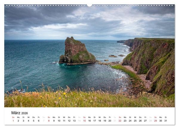 Produktbild: Schottland 2026 - Wildes Land im Norden (hochwertiger Premium Wandkalender 2026 DIN A2 quer), Kunstdruck in Hochglanz