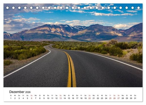 Produktbild: S&uuml;dwesten der USA - Atemberaubende Landschaften (Tischkalender 2026 DIN A5 quer), CALVENDO Monatskalender