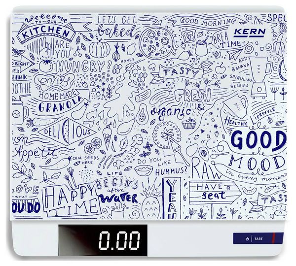 Produktbild: Kern FGE 10K-3 K&uuml;chenwaage digital W&auml;gebereich (max.)=15000g Mehrfarbig 250 x 272 x 22