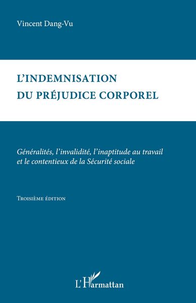 Produktbild: L'indemnisation du pr&eacute;judice corporel