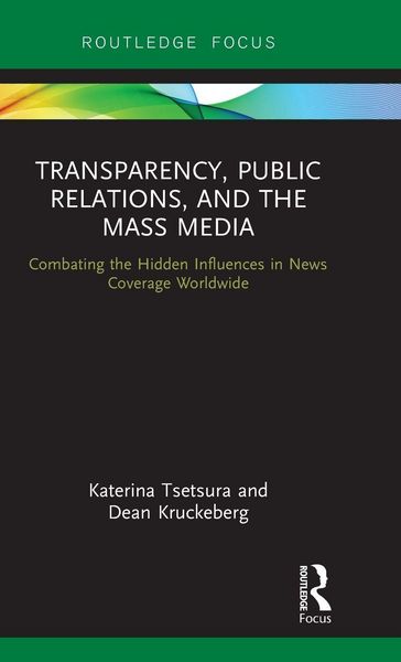 Produktbild: Transparency, Public Relations and the Mass Media