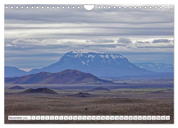 Produktbild: Die Farben Islands (Wandkalender 2026 DIN A4 quer), CALVENDO Monatskalender