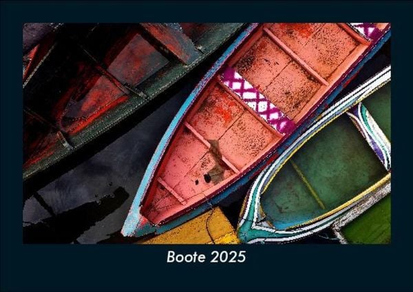 Produktbild: Boote 2025 Fotokalender DIN A5