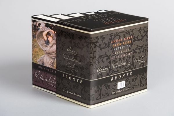 Produktbild: Bront&euml;, Die gro&szlig;en Romane - Agnes Grey - Jane Eyre - Villette - Shirley - Sturmh&ouml;he (5 B&auml;nde im Schuber)