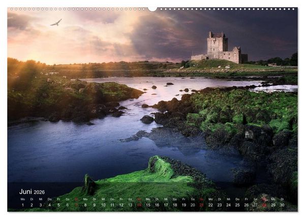 Produktbild: Irland Eire - Impressionen der Gr&uuml;nen Insel (hochwertiger Premium Wandkalender 2026 DIN A2 quer), Kunstdruck in Hochglanz