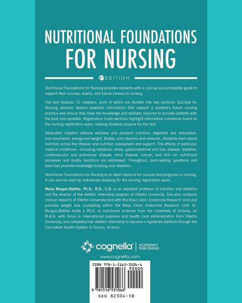 Produktbild: Nutritional Foundations for Nursing