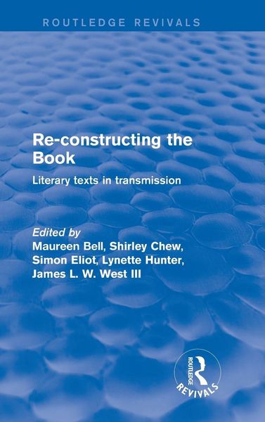 Produktbild: Re-Constructing the Book