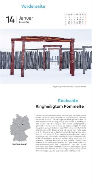 Produktbild: Deutschland - KUNTH 365-Tage-Abrei&szlig;kalender 2027