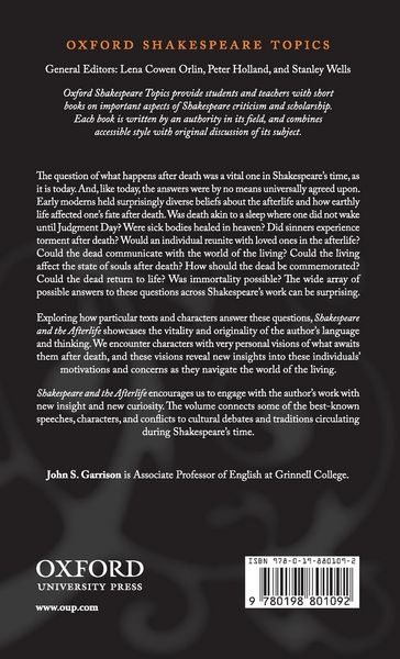 Produktbild: Shakespeare and the Afterlife