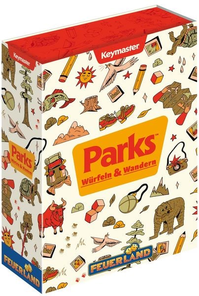 Feuerland FEU31048 - Parks: Würfeln & Wandern