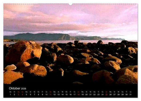 Produktbild: Neufundland entdecken (hochwertiger Premium Wandkalender 2026 DIN A2 quer), Kunstdruck in Hochglanz