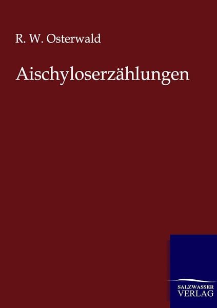 Produktbild: Aischyloserz&auml;hlungen
