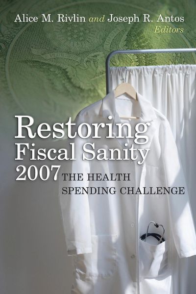 Produktbild: Restoring Fiscal Sanity 2007