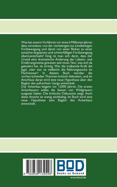 Produktbild: Vom aufrechten Gang und vom Ackerbau