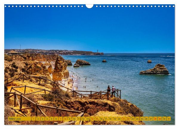 Produktbild: Algarve pur (Wandkalender 2026 DIN A3 quer), CALVENDO Monatskalender