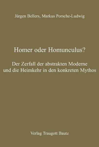 Produktbild: Homer oder Homunculus?