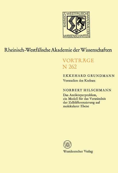Produktbild: Vorstadien des Krebses