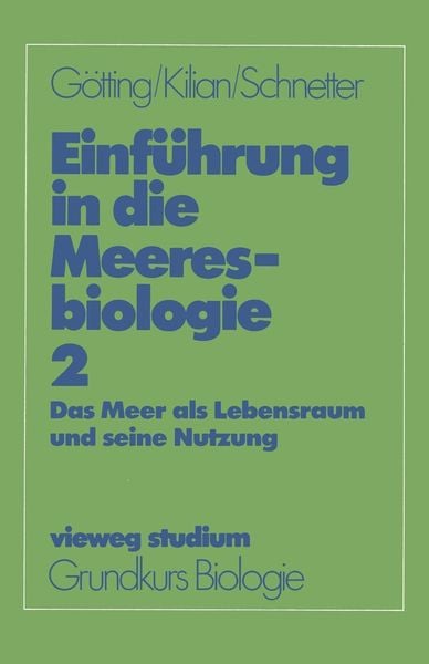 Produktbild: Einf&uuml;hrung in die Meeresbiologie 2