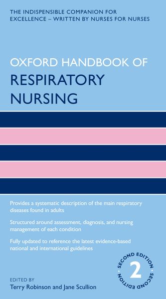 Produktbild: Oxford Handbook of Respiratory Nursing
