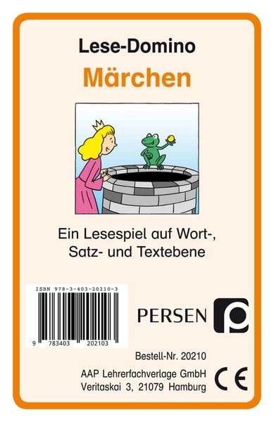 Produktbild: Lese-Domino: M&auml;rchen