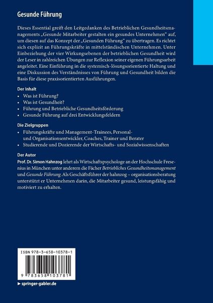 Produktbild: Gesunde F&uuml;hrung