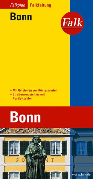 Produktbild: Falk Stadtplan Falkfaltung Bonn
