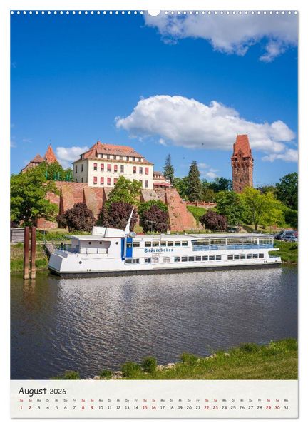 Produktbild: Tangerm&uuml;nde - Historische Altstadt an der Elbe (Wandkalender 2026 DIN A2 hoch), CALVENDO Monatskalender