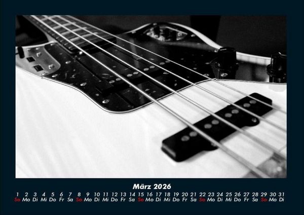 Produktbild: Musik 2026 Fotokalender DIN A4