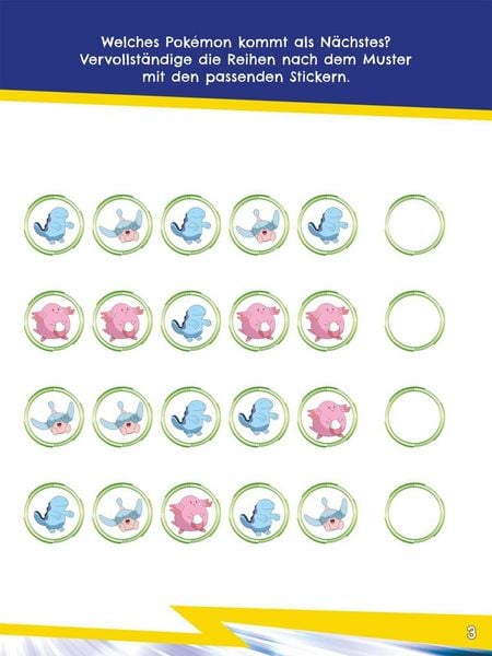 Produktbild: Pok&eacute;mon Activity-Buch: Pok&eacute;mon Mein Sticker- und Malspa&szlig;