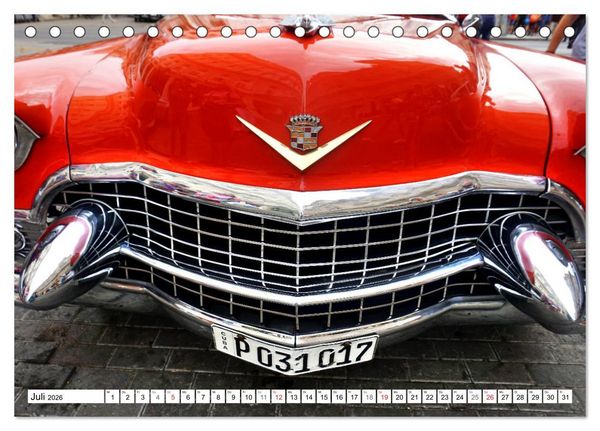 Produktbild: Auto Legenden CADILLAC (Tischkalender 2026 DIN A5 quer), CALVENDO Monatskalender
